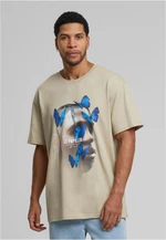 Le Papillon Oversize Tee mokrý písek