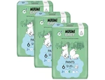 MUUMI BABY Pants 6 Junior 12-20 kg, mesačné balenie nohavičkových eko plienok, 108 ks