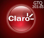 Claro 203.65 GTQ Mobile Top-up GT