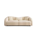 Kremowa sofa 236 cm Venedik – Artie