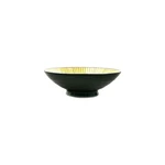 Zielono-żółta ceramiczna misa MIJ, ø 25 cm
