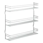 Ścienny stalowy organizer na przyprawy – Metaltex
