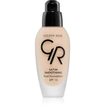 Golden Rose Satin Smoothing dlouhotrvající tekutý make-up SPF 15 odstín 22 34 ml