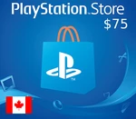 PlayStation Network Card $75 CA