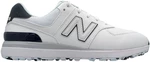 New Balance 574 Greens Womens Golf Shoes White/Blue 40 Calzado de golf de mujer