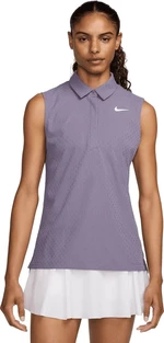 Nike Dri-Fit ADV Tour Womens Sleevless Polo Daybreak/White L