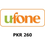 Ufone 260 PKR Mobile Top-up PK