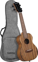 Cascha Concert Ukulele Zebra Wood Ukulele koncertowe Natural