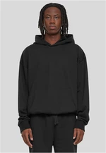 Men's Light Terry Hoody Sweatshirt - Black