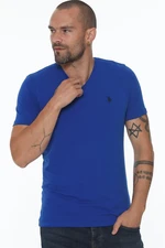 T8568 DEWBERRY V-NECK MEN'S T-SHIRT-SAKS