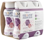 RESOURCE Diabet Plus Jahoda 4 x 200 ml