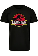 Čierne tričko s logom Jurský park