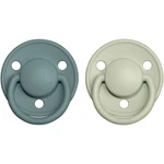 BIBS De Lux Natural Rubber Size 2: 6+ months dudlík 2 ks