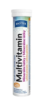 BIOTTER Multivitamín minerální látky 20 šumivých tablet