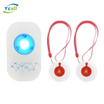 Ycall Wireless Caregiver Pager Smart Call Button for Elderly Patient Personal Care Home Alert System Nurse Call System