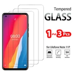 1-3 Pcs Full Tempered Glass For ULEFONE NOTE 11P 9P 8P 7P Screen Protector tempered glass for NOTE 7 7T 8 10 Protective Film