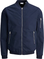 Jack&Jones PLUS Pánská bunda JJERUSH 12173990 Navy Blazer 4XL