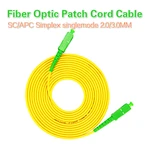 LSZH SC APC Simplex Singlemode fiber optic patch cord Cable 2.0mm 3.0mm Fiber Optic Patch Cord For CATV Network 10PCS/lot
