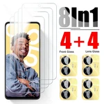 8 In 1 For Realme C55 4G Glass Camera Protective Glass Relme Realmi C55 C 55 RMX3710 6.72" Phone Screen Protectors Tempered Film