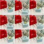 2022, new Electroplated 14k Gold, 925 Silver Ring, Suitable as a Gift for Women