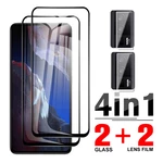 4in1 Full Cover Tempered Glass Case For Xiaomi Poco F5 Pro 6.67inch Camera Protector For Xioami Poco F5 F 5 F5Pro 5G Screen Film