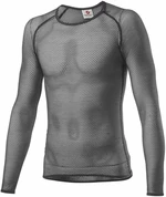 Castelli Miracolo Wool Long Sleeve Gris L Maillot de ciclismo