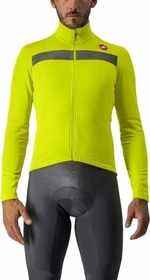 Castelli Puro 3 Jersey FZ Jersey Electric Lime/Silver Reflex XL