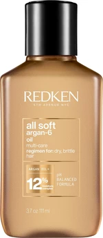 Redken Olej pro suché a křehké vlasy All Soft Argan-6 Oil (Multi-Care Oil) 111 ml