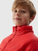 Chlapecká péřová bunda s recyklovanou výplní - červená