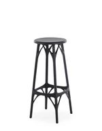 Barová stolička A.I. STOOL LIGHT, v. 75 cm, viac farieb - Kartell Farba: černá