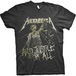 Metallica Tričko Justice Vintage Unisex Black XL