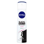 NIVEA Black & White Invisible Clear Sprej antiperspirant 150 ml