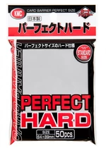 KMC Obaly na karty KMC Standard Sleeves - Perfect Hard - 50 ks
