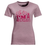 Jack Wolfskin Ocean Trail T Violet Quartz Women's T-Shirt