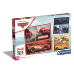 Clementoni 25305 - Puzzle 3x48 Square Disney Cars