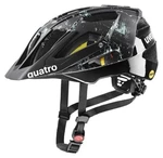 UVEX Quatro CC Mips Black/Jade Matt 52-57 Kerékpár sisak