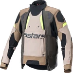 Alpinestars Halo Drystar Jacket Dark Khaki/Sand Yellow Fluo 2XL Geacă textilă