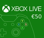 XBOX Live €50 Prepaid Card DE