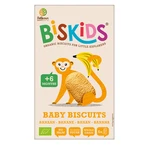 BELKORN BISkids BIO dětské celozrnné sušenky s banánem bez přidaného cukru 6M+ 120 g