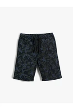 Koton Camouflage Pattern Shorts Cotton