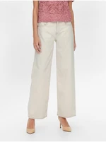 Cream wide jeans JDY Ariel - Women's
