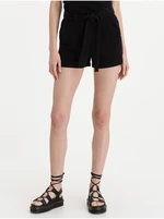 Černé dámské šortky Guess Janna - Dámské