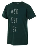 Husky  Tingl M dk. green, XL Pánske funkčné tričko