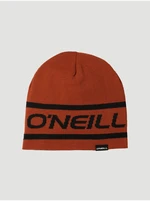 ONeill Orange Mens Patterned Reversible Winter Beanie O'Neill Reversi - Men