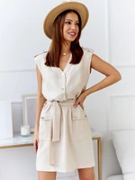 Dress beige Cocomore axp0776. R65