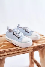 Kids fabric sneakers BIG STAR KK374053 Blue