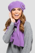 Berretto da donna Kamea Kamea_Beret_K.18.012.41_Light_Lilac