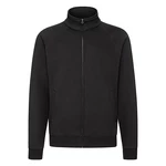 Black Men's Sweat Jacket Fruit of the Loom