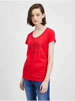Red Women T-Shirt Armani Exchange - Women