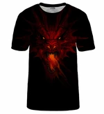 Bittersweet Paris Unisex's Fire Dragon T-Shirt Tsh Bsp780